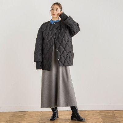 ピンヘッドプレスウォームジャンスカ≪手洗い可能≫