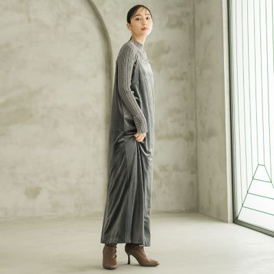 スノーベロアキャミワンピース≪手洗い可能≫