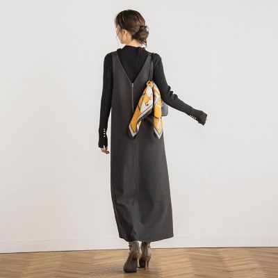 Ｔ／Ｒピンヘッドプレスウォームジャンスカ２≪手洗い可能≫