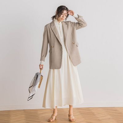 ハーフジップドッキングワンピース≪手洗い可能≫