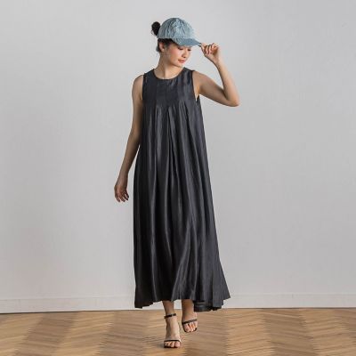 美品■ L'EQUIPE ■コットンシルクビエラフレアワンピース■グリーン■5万 ラディエイト RADIATE MICALLE MICALLE エスニックプリント