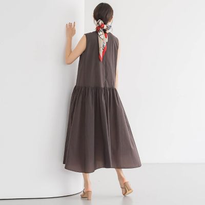 ナイロンタフタストレッチワンピース≪洗濯機で洗える≫