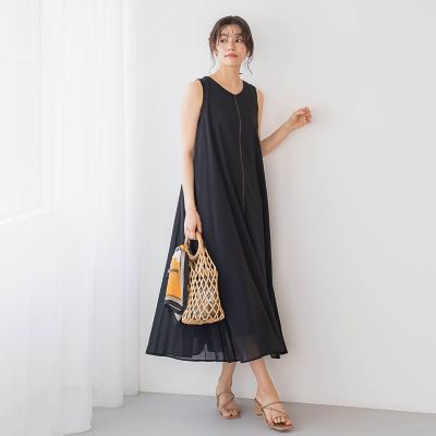 麻調シアー２ＷＡＹシャーリングワンピース≪手洗い可能≫