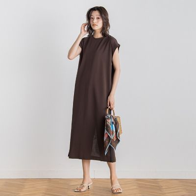 WEB限定】カットジョーゼットサイドラインワンピース≪手洗い