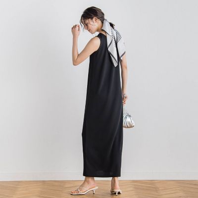 リブタンクワンピース≪洗濯機で洗える≫
