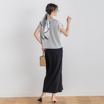 リブタンクワンピース≪洗濯機で洗える≫