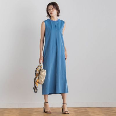 【ＷＥＢ限定】ジャージーピンタックワンピース≪洗濯機で洗える≫