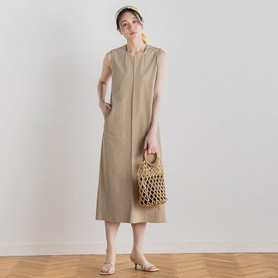 Droite lautreamont (Women)/ドロワットロートレアモン 【WEB限定】ジャージーピンタックワンピース≪洗濯機で洗える≫