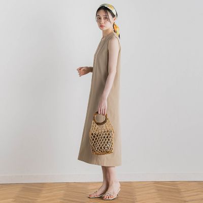 【ＷＥＢ限定】ジャージーピンタックワンピース≪洗濯機で洗える≫
