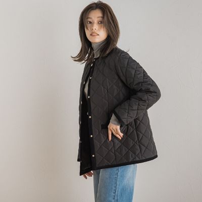 キルティングコート≪手洗い可能≫ | Droite lautreamont (Women