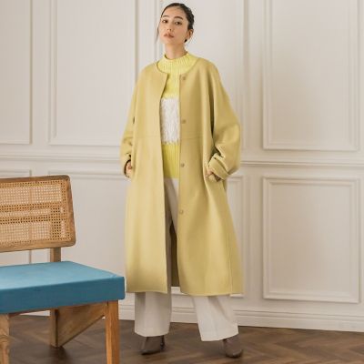 ❤️超美品❤️Droite lautreamont ロングコート　チェック ドロワット ロートレアモン Droite lautreamont ロイヤル