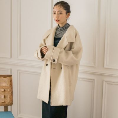 ミーテループカットシャギーコート