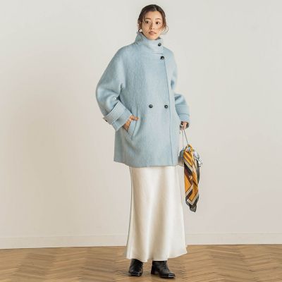 ミーテループカットシャギーコート
