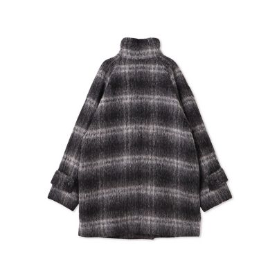 ＩＯＬＡＮＤＡシャギーチェックコート