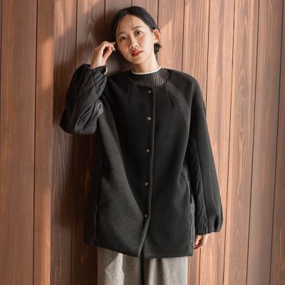 メランジブランケットコート | Droite lautreamont (Women)/ドロワット