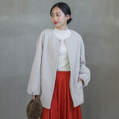 メランジブランケットコート | Droite lautreamont (Women)/ドロワット