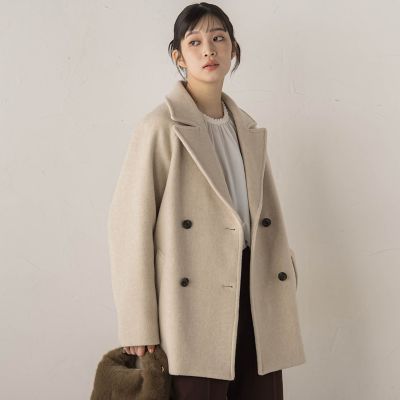 Droite lautreamont (Women)のノーカラー・スタンドカラーコート