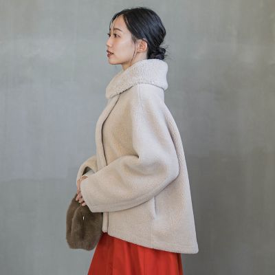 ボアボンディングPコート | Droite lautreamont (Women)/ドロワット