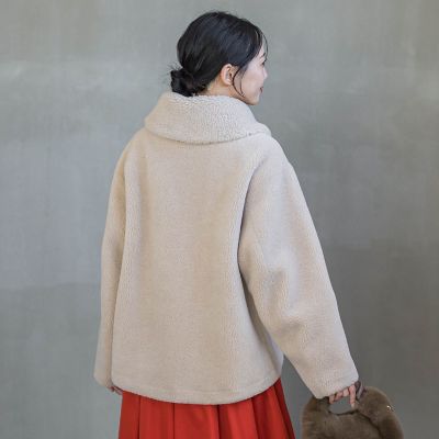 ボアボンディングPコート | Droite lautreamont (Women)/ドロワット