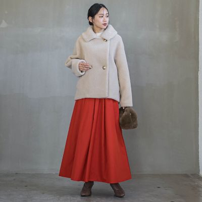 ボアボンディングPコート | Droite lautreamont (Women)/ドロワット