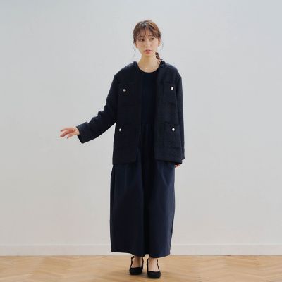 バスケットスラブツイードジャケット | Droite lautreamont