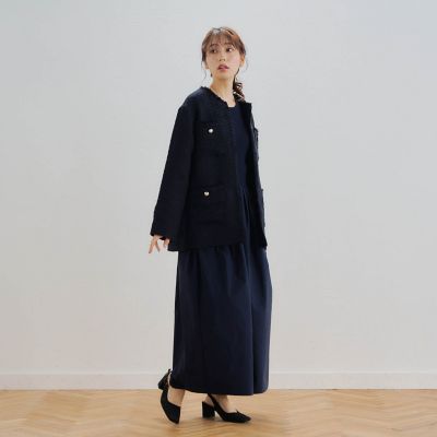 バスケットスラブツイードジャケット | Droite lautreamont