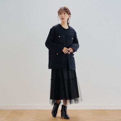 Droite lautreamont　スラブラメツィードジャケット Droite lautreamont（ドロワットロートレアモン）の「スラブラメ