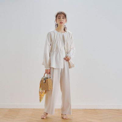 ミニリップストップティアードブルゾン≪手洗い可能≫
