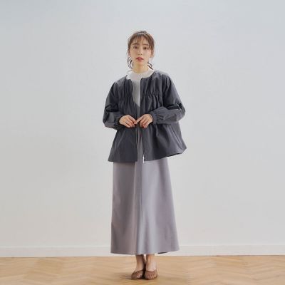 ミニリップストップティアードブルゾン≪手洗い可能≫