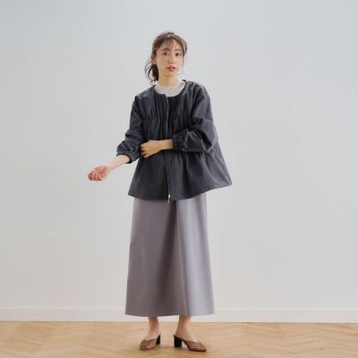 ミニリップストップティアードブルゾン≪手洗い可能≫