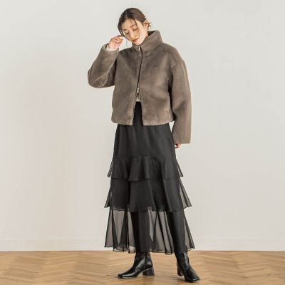 フェイクファーWジップブルゾン | Droite lautreamont (Women 