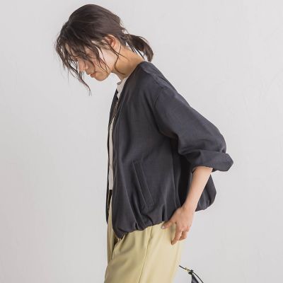 WEB限定】タンブラーオックスZIPブルゾン≪手洗い可能