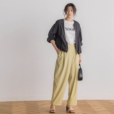 WEB限定】タンブラーオックスZIPブルゾン≪手洗い可能