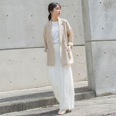 シアー麻調合繊ジャケット≪手洗い可能≫ | Droite lautreamont
