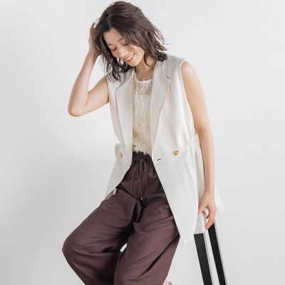 Droite lautreamont (Women)/ドロワットロートレアモン R/Nヴィンテージジャケット≪手洗い可能≫
