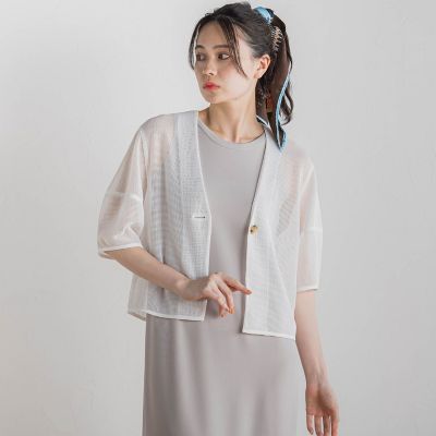 メッシュジャケット≪洗濯機で洗える≫