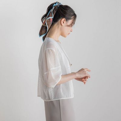 メッシュジャケット≪洗濯機で洗える≫