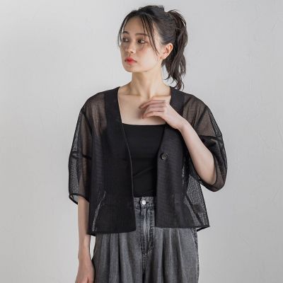 メッシュジャケット≪洗濯機で洗える≫