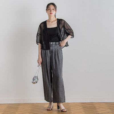 メッシュジャケット≪洗濯機で洗える≫