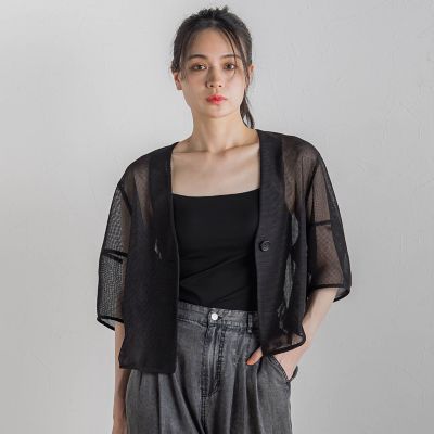 メッシュジャケット≪洗濯機で洗える≫