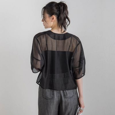 メッシュジャケット≪洗濯機で洗える≫