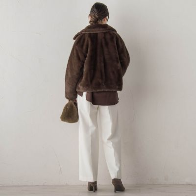 WEB限定】フェイクファーコート | Droite lautreamont (Women 