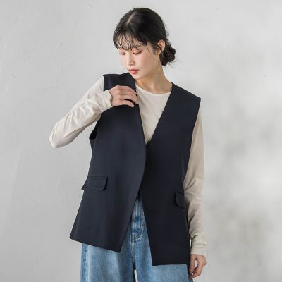 ストレッチツイルジレ≪手洗い可能≫ | Droite lautreamont (Women