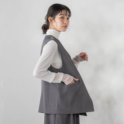ストレッチツイルジレ≪手洗い可能≫ | Droite lautreamont (Women