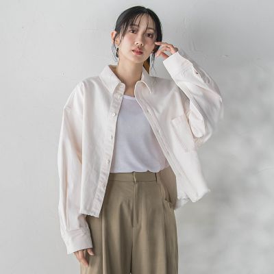 ＜Droite lautreamont (Women)＞デニムシャツジャケット