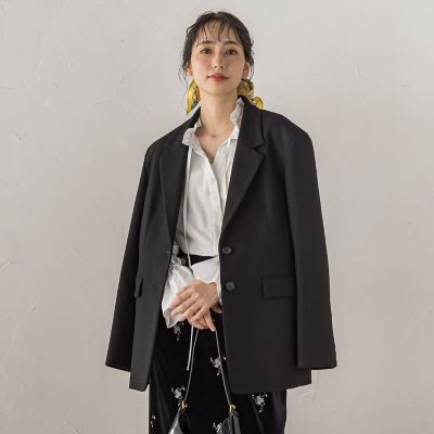 ⭐️希少⭐️ダファー テーラードジャケット ヘリンボーン 美品 M 猫目ボタン ヘリンボーンジャケット | Droite lautreamont (Women)/ドロワット