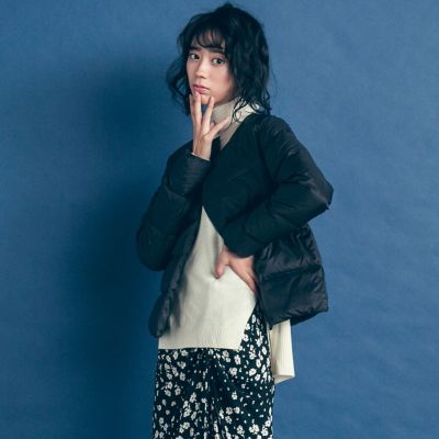 ＜Droite lautreamont (Women)＞【ＷＥＢ限定】ナイロンインナーダウン