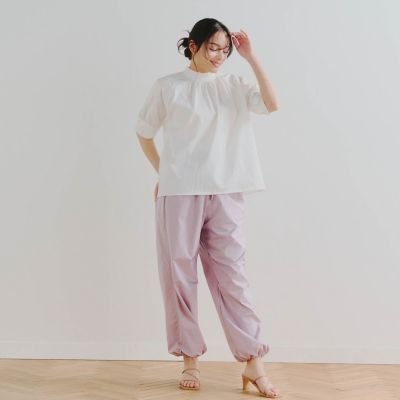 フロントギャザーカットソー≪洗濯機で洗える≫