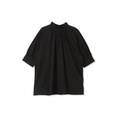 フロントギャザーカットソー≪洗濯機で洗える≫