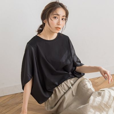 ＜Droite lautreamont (Women)＞ドルマンスリーブイソザイプルオーバー